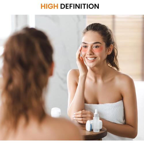 TRAHOME Bathroom Vanity Mirror for Wall, 2 Pack 36 x 24 Metal Framed Rectangular Bathroom Wall Mirror for Over Sink, HD Shatterproof Glass, Hangs Horizontally or Vertically(Black)