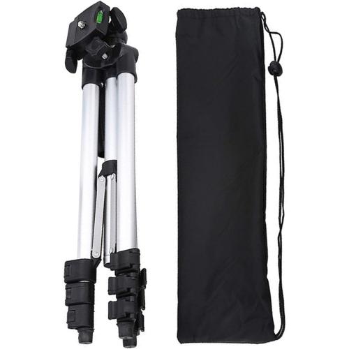 Size 50inch Vidpro TT-50L 50 Inch Lightweight Aluminum Tripod with 3 Way Pan & Tilt Head