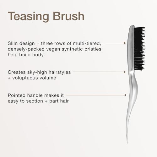 Paul Mitchell Pro Tools Teasing Brush, Hair Brush With Tail Handle for Back Combing, Lifting   Creating Volume, For All Hair Types