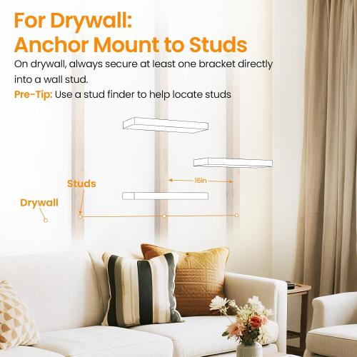 Set of 3 Size 15.7 Color Black  Floating Shelves for Wall, Wall Mounted Rustic Wood Shelves for Bathroom, Bedroom, Living Room, Kitchen, Hanging Shelf for Books/Storage/Room Decor with 22lbs Capacity (Black, Set of 3, 15.7in)