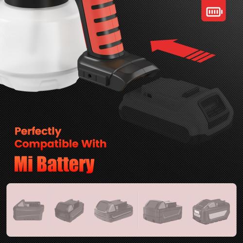 Cordless Paint Sprayer for Mwk M18 18V Batteries,Electric Paint Sprayer with 1200ML,Easy to Clean,Adjustable Spray Modesfor Home Renovation and Car Painting(Battery Not Included)