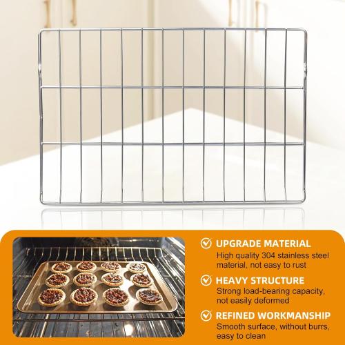 MHL63411403 Oven Rack Replacement – 24 .6 x 16.14 Inch Stove Shelf for LG Ovens, Replaces MHL63531403, MHL63411401, MHL62112101