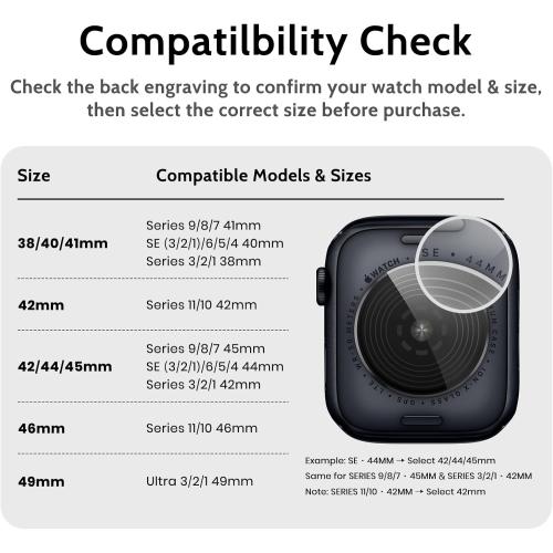 amBand M1 Sport Case Band for Apple Watch Ultra 3/2/1 & SE 3/2/1 & Series 11 10 9 8 7 6 5 4 3 49mm 46mm 45mm 44mm 42mm 41mm 40mm 38mm, Shockproof & Scratch Resistant Rugged Bumper for Men