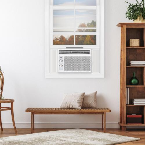 TCL 5,000 BTU Window Air Conditioner, 150 Sq. Ft., Easy-to-Use, Reusable Filter, Compact Design - H5W33M