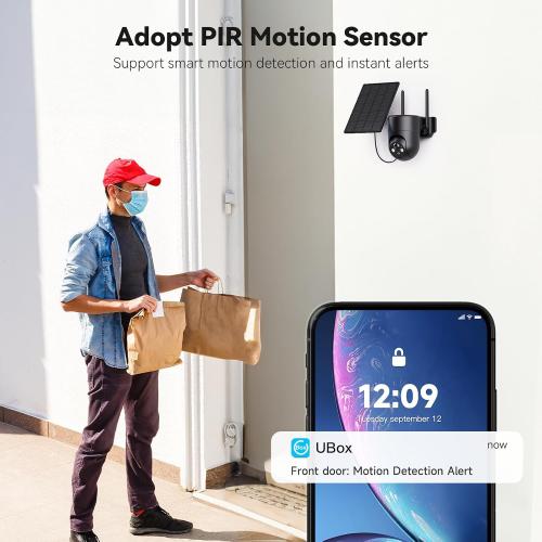 4G LTE Pan tilt security camera color black,RBX -S60