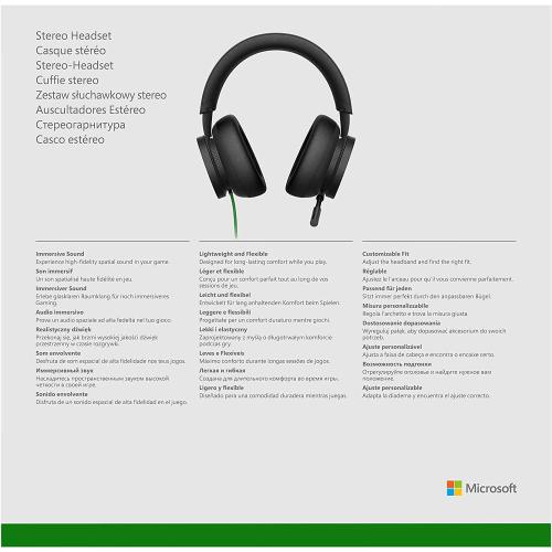 Xbox Stereo Headset – Xbox Series X|S, Xbox One, and Windows Devices