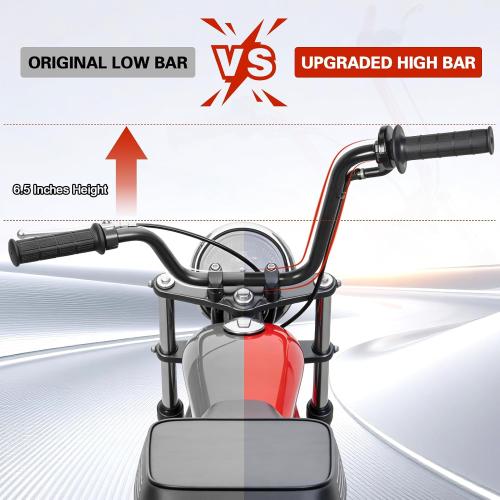 13 Ape Hangers 7/8 Handlebars Universal Fit for Coleman Series Mini Bike (Black)