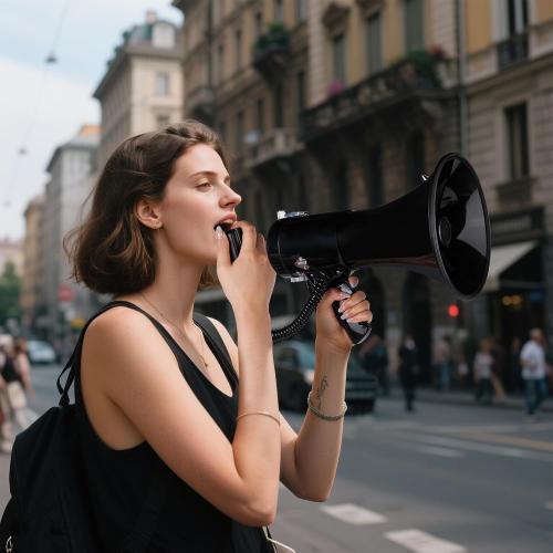 Black MyMealivos 50W Bluetooth Megaphone with Rechargeable Battery-Professional Bullhorn with Siren&240s Recording Supports USB/SD/3.5mm Aux-1600ft Range for Sports Police Emergency Outdoor Activities