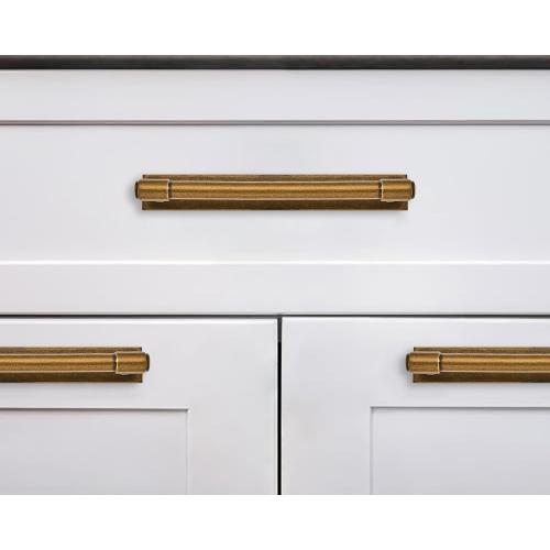 Gold 5 Pack khtumeware 5 Pack 3-3/4 Inch(96 mm) Center to Center Antique Brass Cabinet Pull Backplate with Base Plate Zinc Solid Vintage Kitchen Cabinet Handles Drawer Pulls Cabinet Hardware