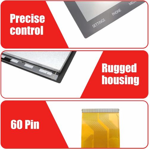 8 Touch Screen Display Nav Radio LCD Digitizer Navigation Radio Compatible with 2020 2021 2022 Mitsubishi Outlander Replaces 8740A098 8740A103