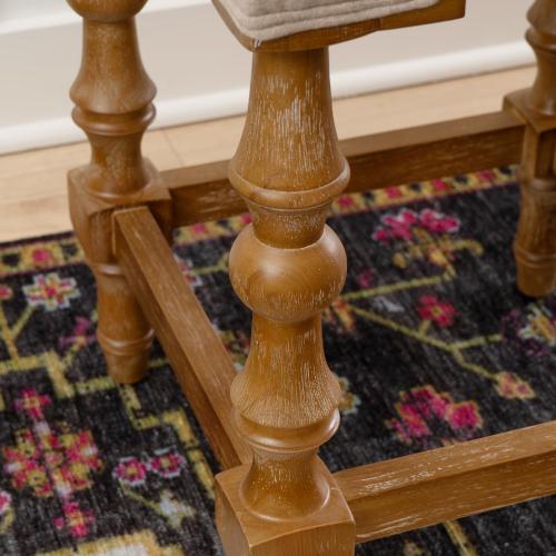 Linon Shelly Backless Counter Stool