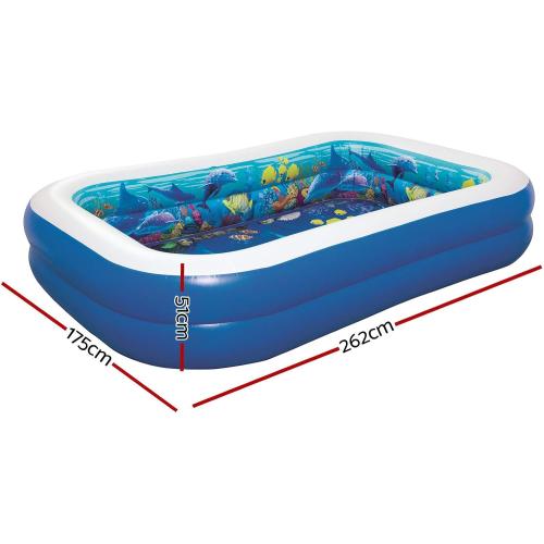 Underwater Adventure Pool 3 Diameter L 262 L 175 H 51   Acc.