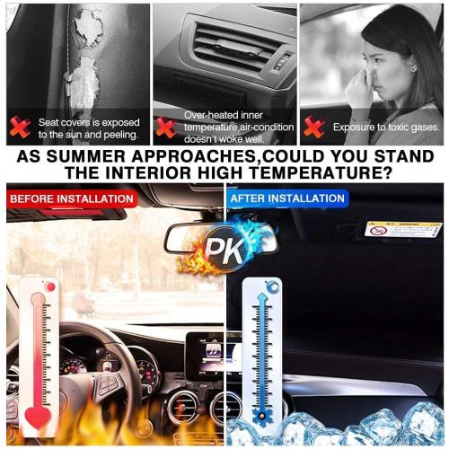 KUST Windshield Sun Shade for Honda Accord 2013-2015 2016 2017 Accessories Custom Fit Sunshade Foldable Sun Protector Block UV Rays Keep Your Car Cooler