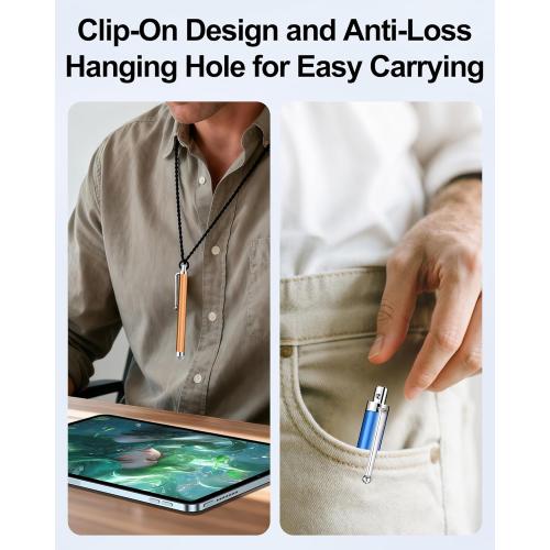 15 PCS Stylus Pen for Touchscreen,High Sensitivity Precision Stylus Pen with Durable Fiber Tip,Stylus Compatible for iPad/iPhone/Android Tablets and Touchscreen Devices,10 Colors