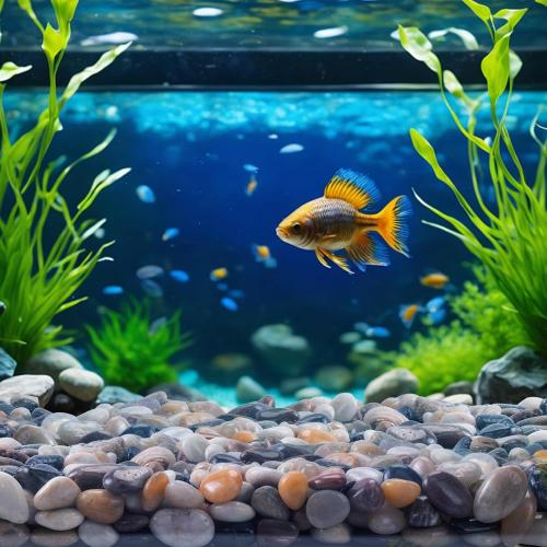 5 lbs River Stones and Pebbles can be Used for Gardening; Aquarium Rocks and Gravel are Suitable for Fish Tank Decoration