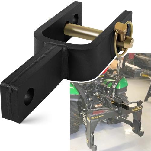 Versatile Quick Hitch Adapter Used to Adjust Top Link Bracket Movements Fits for Category 1 3-Point Quick Hitch Tractors