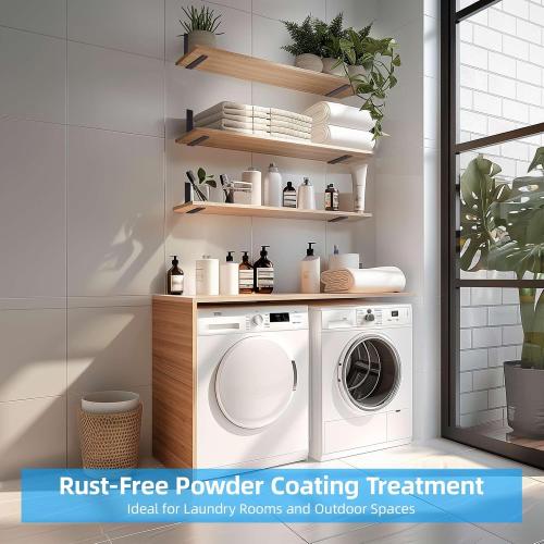 6-Pack Heavy Duty Floating Shelves