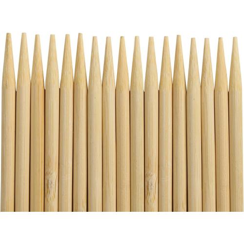 FLYPARTY Bamboo Marshmallow Roasting Sticks with 30 Inch 5mm Thick Extra Long Heavy Duty Wooden Skewers,Roaster Barbecue S'Mores Skewers Hot Dog Forks for Camping,Party,Kebab Sausage(120 Pcs)