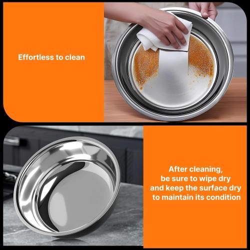 Set of 4 Color Silver Chafing Dishes for Buffet 4 Pack, 6QT Round Chafing Dish Buffet Set Stainless Steel Buffet Food Warmers Sets for Catering Events Parties Dinners with Complete Set,Gold and Silver