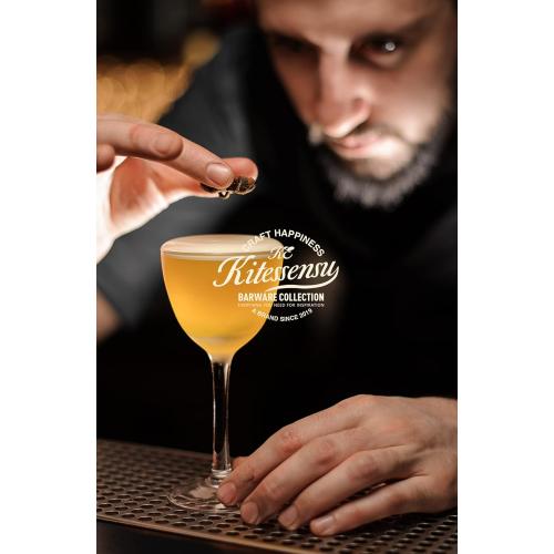 Cocktail Shaker, KITESSENSU 24oz Drink Shaker with Bartender Strainer, Measuring Jigger, Bar Mixing Spoon, Cocktail Recipe Guide, Professional Drink Mixer Set for Beginners, Silver