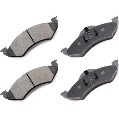 cciyu D820 Front Ceramic Brake Pads Kits 4pcs fit For 2000-2002 For Dodge Dakota,2000-2002 For Dodge For Durango