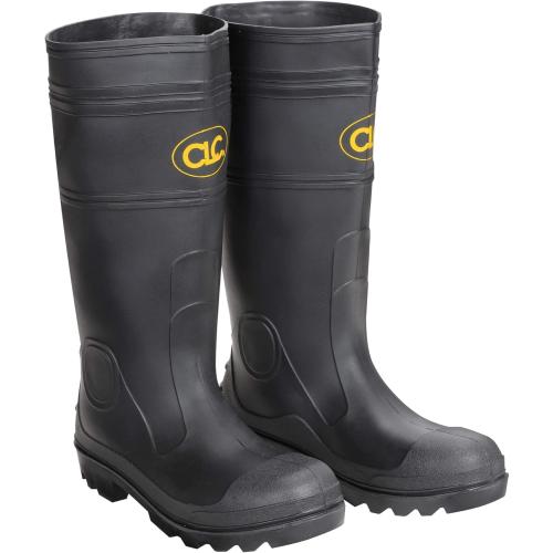 CLC Custom Leathercraft Climate Gear R230 Over The Sock Black PVC Rain Boot Size 11