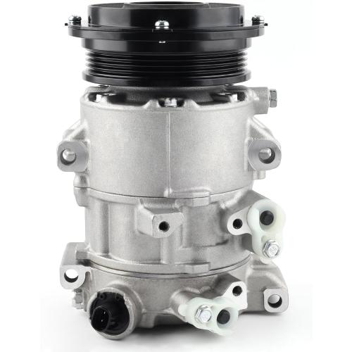 Car A/C Compressor Fit for Toyota Camry 2.4L L4 2009, Camry 2.5L L4 2010-2011 Automotive Replacement AC Compressor 158380, 8831006390, 8831033290 A/C Compressor for Car CO 11270C