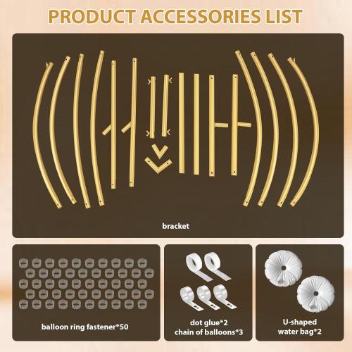 6.6FT Heart Arch Stand for Proposal Heart Shaped Backdrop Stand Wedding Arch Stand for Ceremony Valentine's Day Birthday Party Baby Shower Decorations (Golden)