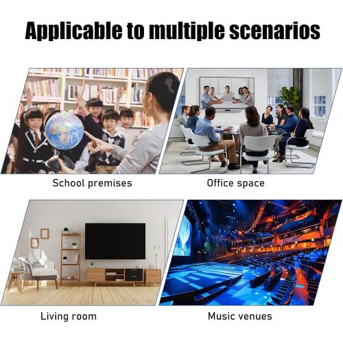Heavy Duty Audio Rack Tower, Av Media Player Stand with Wooden Shelves, Black Cd Stereo Equipment Cabinet, Suitable for Home,Office/Audio Video/Theate (Black, 2 Tier)