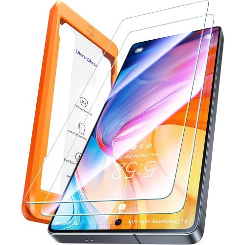 UltraGlass Unbreak 9H  Glass for Samsung Galaxy S25 Ultra Screen Protector [Military Grade Shatterproof & Longest Durable] Galaxy Screen Protector S25 Ultra Tempered Glass Full Coverage, 2 Pack