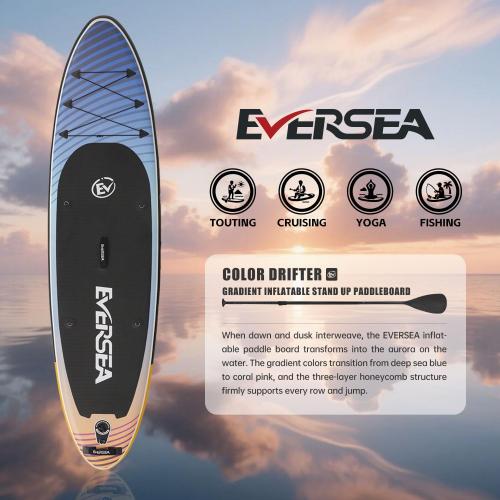 Inflatable Stand-Up Paddle Boards – Available 32/33/34 Widths Inflatable Paddle Board with SUP Accessories, Camera Mount, Basic All-Around SUP Board for All Skill Levels, Up to 450lbs