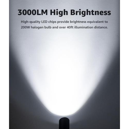 SUNVIE 30W Spot Lights Outdoor 5000K Dusk to Dawn Flag Pole Light 120V Plug in Landscape Spotlight with Photocell Sensor Ultra Bright Bullet LED Spotlight for Yard Garden Tree Statue