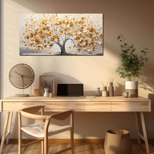 Rxrpexjke Tree of Life Pictures for Living Room Canvas Wall Art Large Artwork Canvas Wall Decor Ready to Hang Artwork Print with Frame Modern Wall Art Decorative Painting Size 20x40
