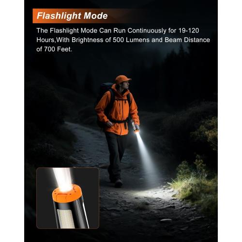 Camping Light with Stand 85.9 Rechargeable Cordless 5500 High Lumens LED Work Light, 10000mAh Solar Magnetic Waterproof Emergency, Dimmable Camping Essentials Gear with Detachable Tripod