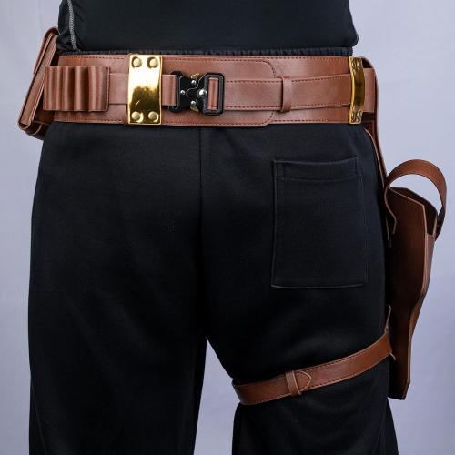 Luke Belt Han Solo Belt Vader Belt Holster with Pouches for SW Cosplay Accessories