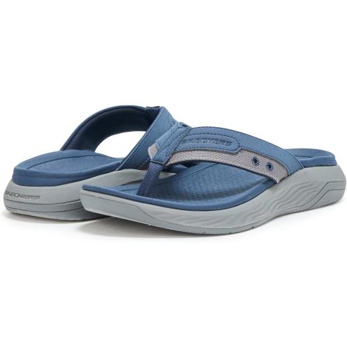 Size 11 Skechers Men's Silva-Falco Thong Sandal