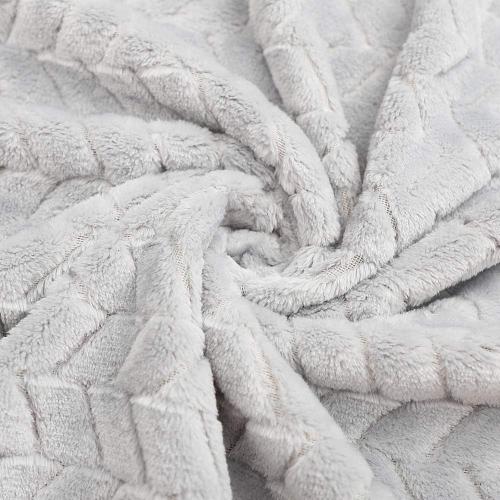 Baby Blanket Flannel, Cozy Throw Blankets for Newborn Infant and Toddler, Super Soft and Warm Receiving Baby Blanket for Crib Stroller - set of 4