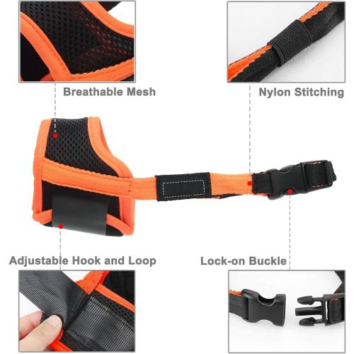 LUCKYPAW Soft Dog Muzzle for Small Dogs to Anti Biting Chewing