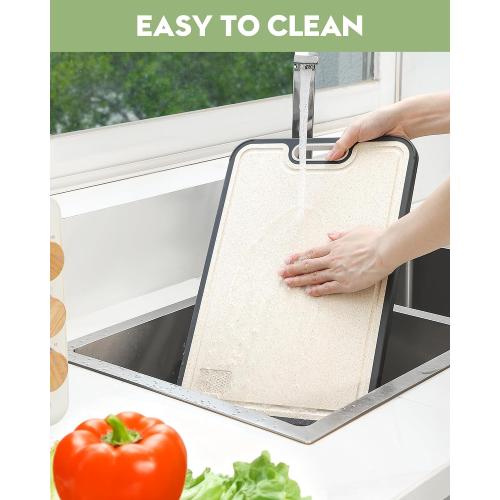 Stainless Steel Cutting Board, Double Sided Cutting Board, Large 16”×11”
