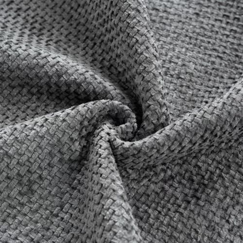 80 King Size Convertible Sofa Bed Sleeper, Foldable Futon Couch with Memory Foam & 2 Pillows, Chenille Fabric Modular Loveseat for Small Spaces, Apartment, Living Room, Studio (Gray, 80in)