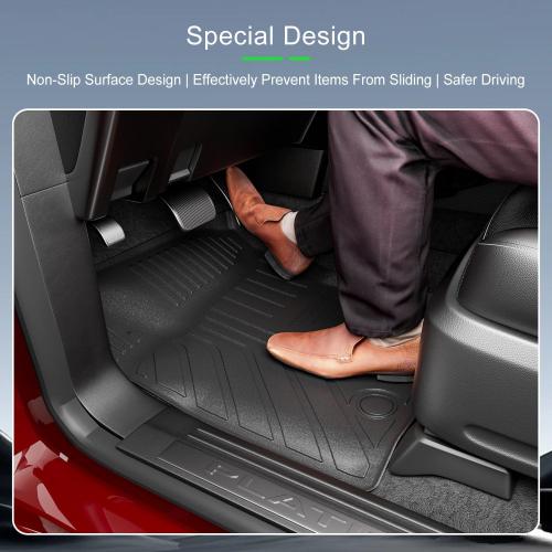 xipoqix 7-Seat Floor Mat Compatible with 2003-2017 Ford Expedition | Lincoln Navigator Floor Liner Cargo Mat Replacement for 2003-2017 Ford Expedition Accessories (Trunk Backrest Floor Mats)