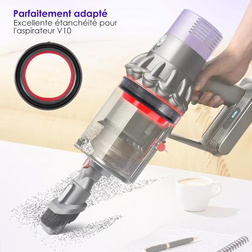 Dust Bin Top Fixed Sealing Ring Replacement Part Compatible with Dyson Cyclone V10 SV12 Vacuum Cleaner, Dust Bucket Dirt Cup Bin Parts Replacement Accessories