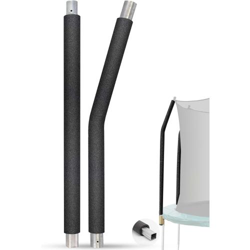 Trampoline Poles Replacement for Skywalker Or Jumpzylla,Galvanized Trampoline Enclosure Pole for Skywalker or Jumpzylla,Replace Parts#4201 4202 4135 OR for Jumpzylla 8ft 10ft&12ft 14ft