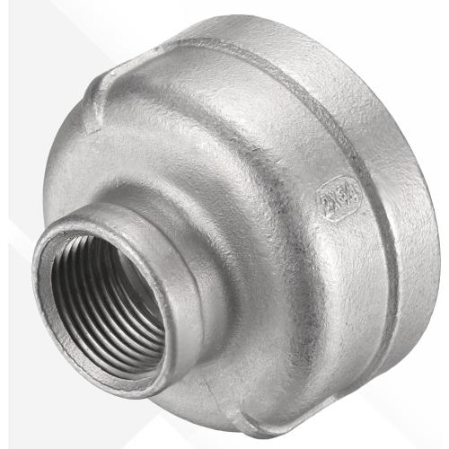 HARFINGTON Reducing Coupling 2 x 3/4 NPT Female Threaded 304 Stainless Steel Reducer Taper Cast Pipe Fitting Adopts for Water Oil Gas Tube