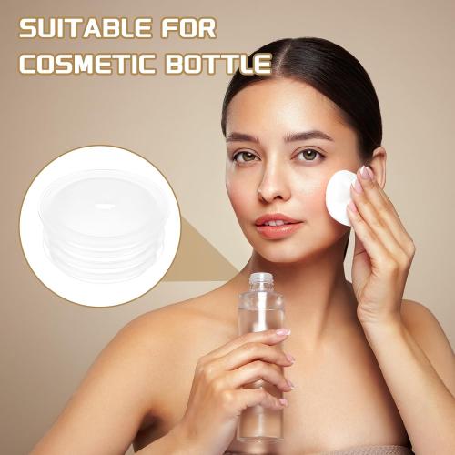 PATIKIL Bottle Adapter 0.79/20mm, 25 Pcs Press in Bottle Adapter Plugs for Oral Dispensers Liquid Oil Plastic Glass Bottles Stopper, Clear