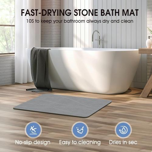 Bath Mat Diatomaceous