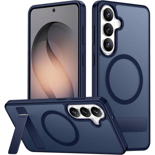 SPIDERCASE Magnetic for Samsung Galaxy S26 Plus Case, with [3 Stand Ways][ Military Grade Drop Protection] with Invisible Stand Shockproof Slim Case for Samsung Galaxy S26 Plus 6.7, Blue