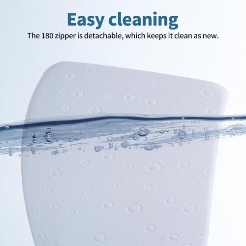 Baby Bassinet Mattress Pad, 33 x 19 x 2 Dual Sided Gel Memory Foam Mattress with Breathable Removable Soft Cover Fit for ANGELBLISS 3 in 1/BabyBond/Cowiewie/Jimglo Baby Bassinet