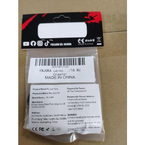 INJORA Black ,2PCS