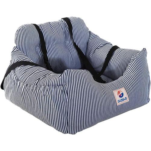 BLOBLO Dog Car Seat Pet Booster Seat Travel Safety Dog Bed for Car with Storage Pocket